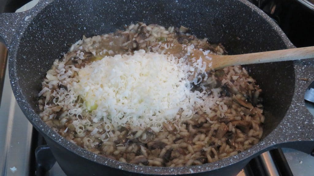 mushroom risotto recipe