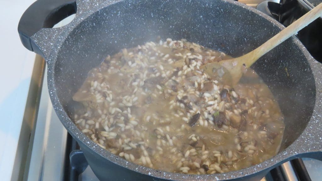 mushroom risotto recipe