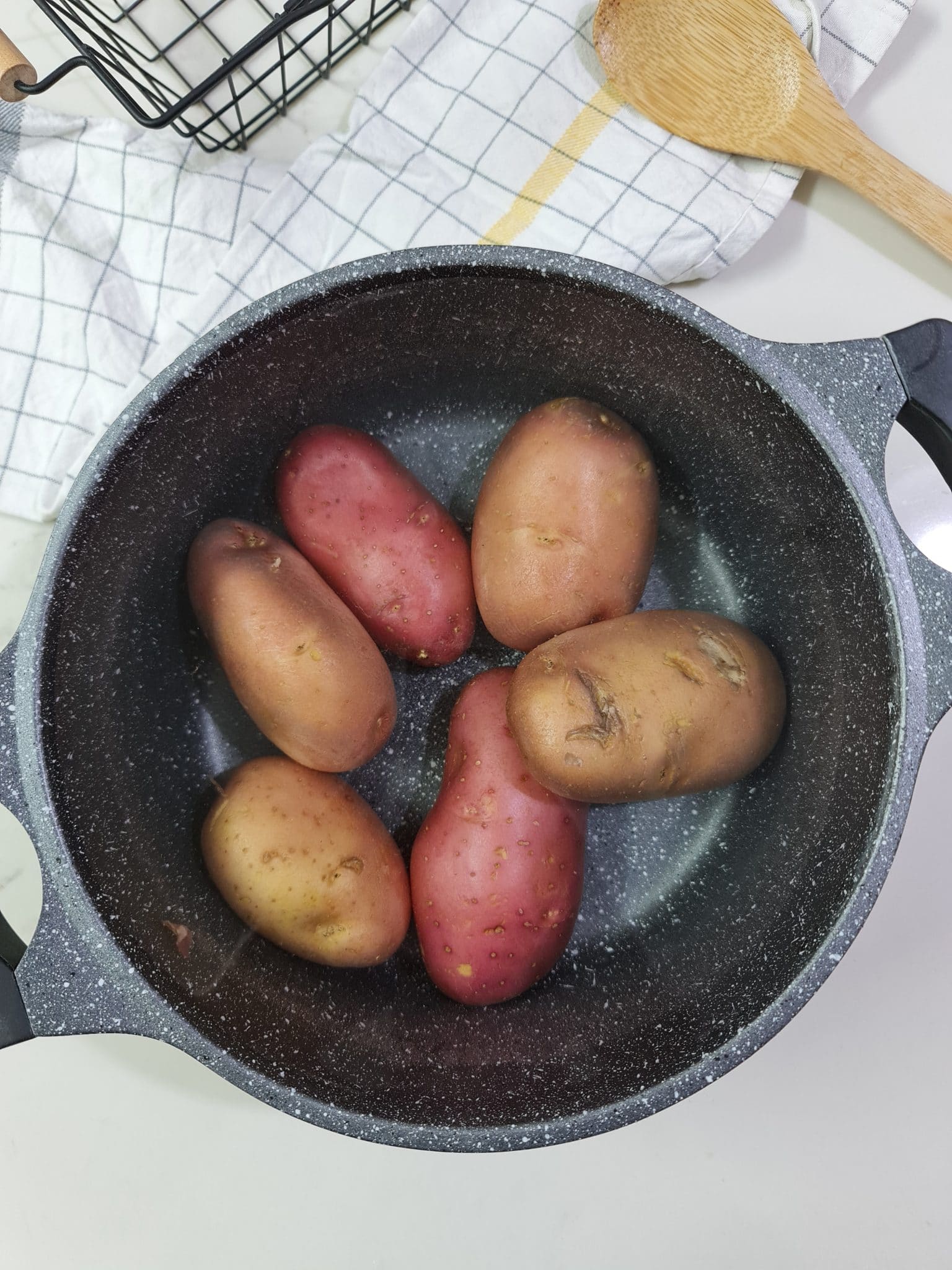 הכנת פירה תפוחי אדמה
