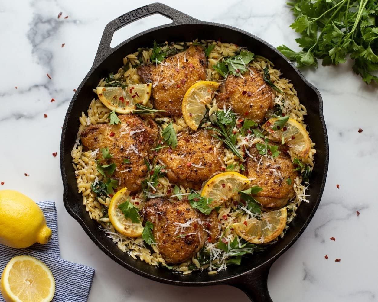 Cast Iron Pre-Seasoned Skillet