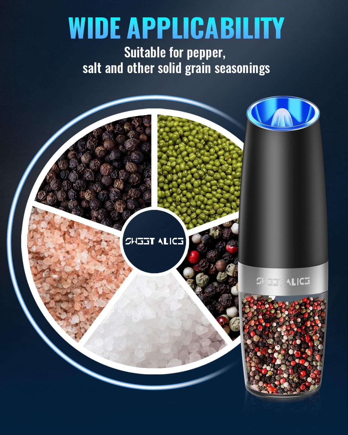 Best electric pepper and salt grinder set