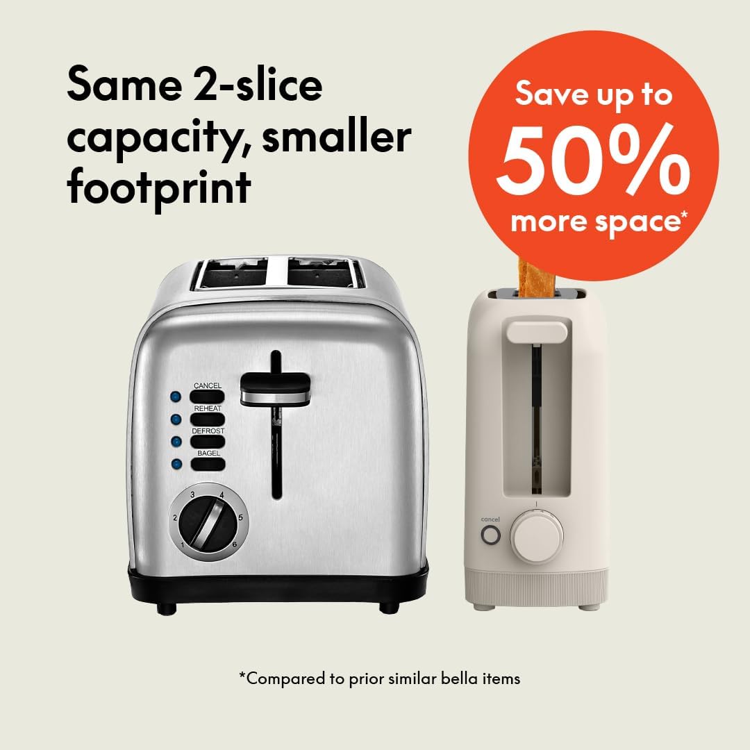 2-Slice Slim Toaster